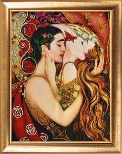 Bead Embroidery Kit Butterfly 845 Tender Kiss 36 х 28 см