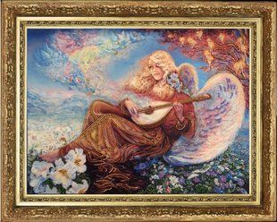 Bead Embroidery Kit Butterfly 453 Angel Melodies 26 х 35 см