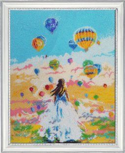 Bead Embroidery Kit Butterfly 498 Flight of a Dream 34 х 27 см