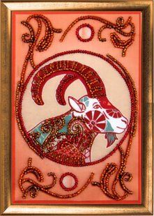 Bead Embroidery Kit Zodiac signs Capricorn 2901 15 х 10см