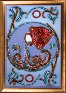 Bead Embroidery Kit Zodiac signs Aquarius 2901 15 х 10см